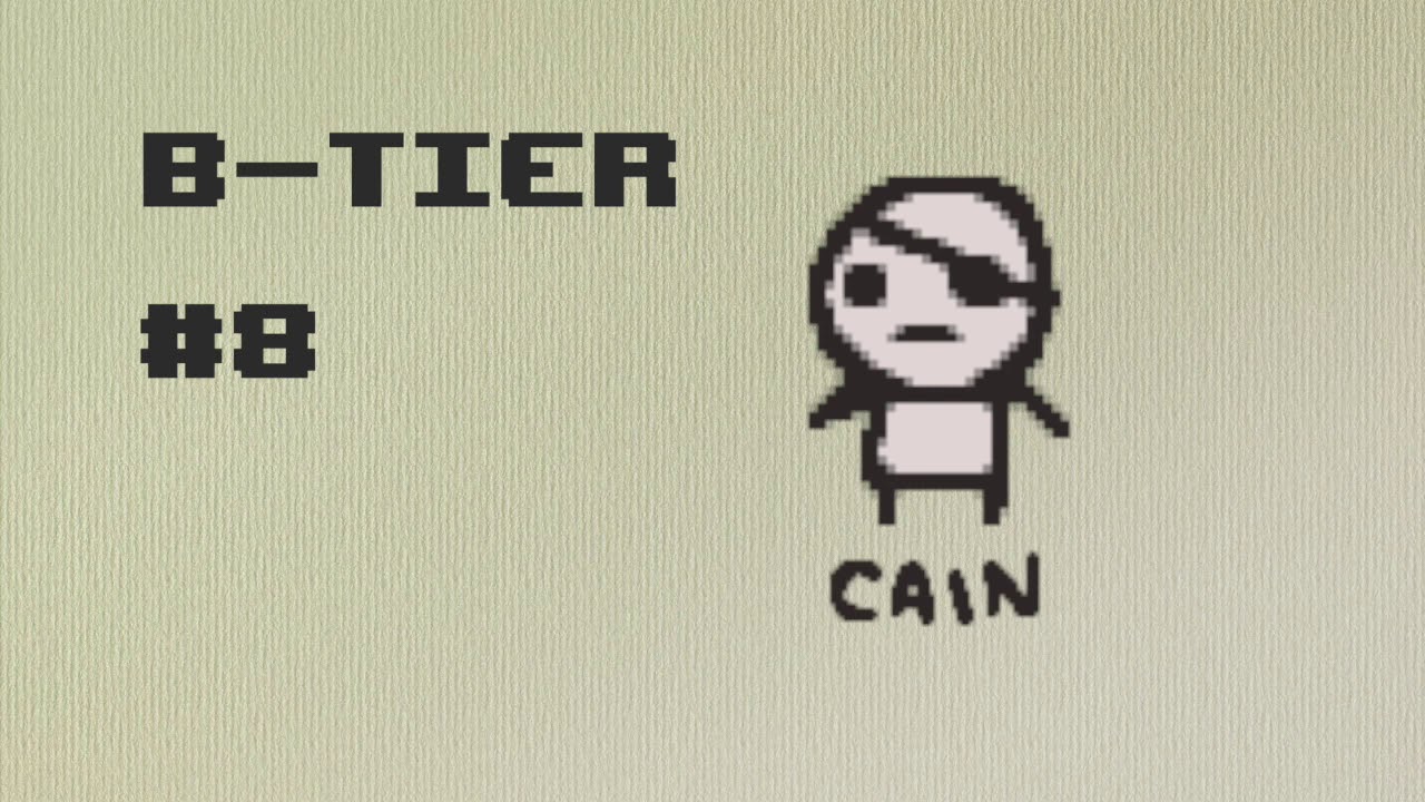 The Binding of Isaac: Afterbirth Plus - Final Character Tier List (Pre-Repentance)