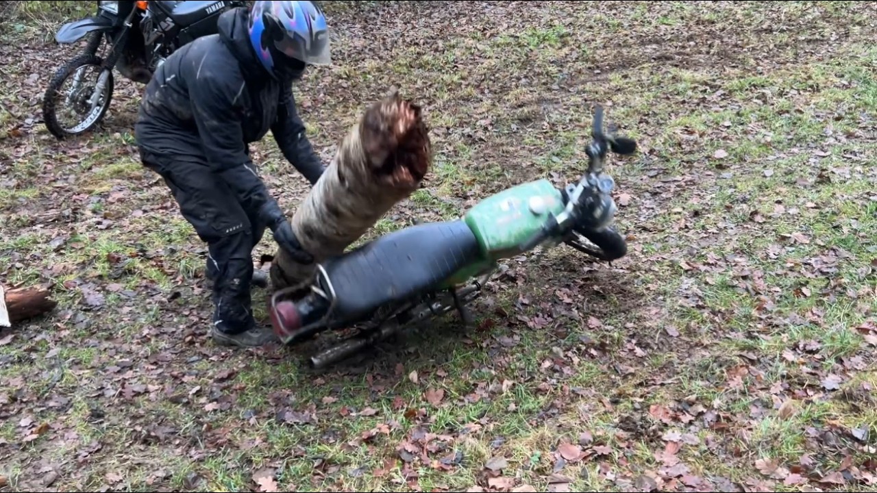 Simson zum Holztransport 😱 Geht das Gut? (Nein)😰 Extremtest!