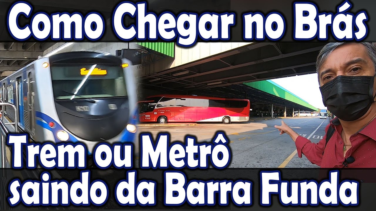 Como Chegar no Shopping 25 Brás e Juta de Metrô ou Trem. Caminhando no Brás SP com Fernando Carriel