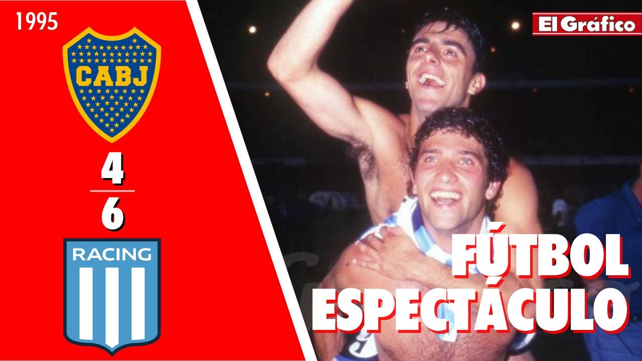 TORNEO APERTURA 1995: BOCA 4 RACING 6