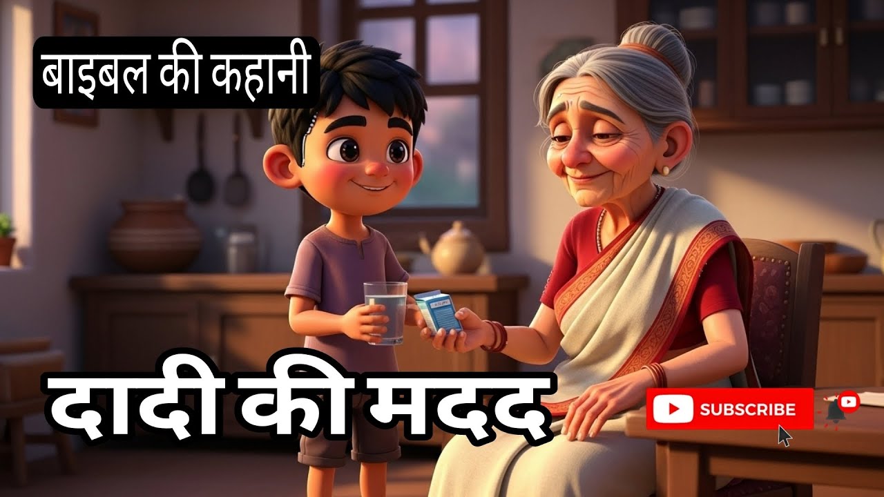 दादी की मदद करने वाला छोटू | बाइबल की कहानी | Bible Moral Story Hindi
