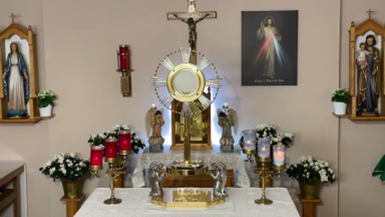 LIVE Eucharistic Adoration - Sisters of Divine Mercy