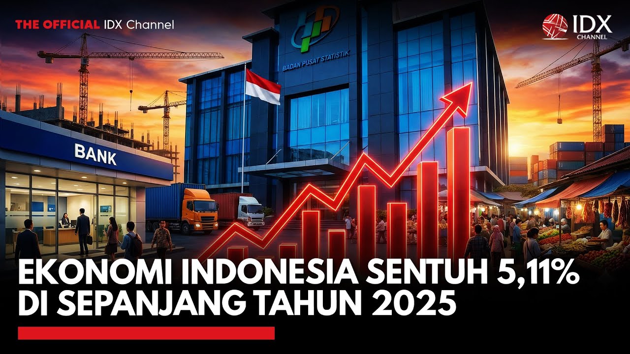 Ekonomi Indonesia Sentuh 5,11% di Sepanjang Tahun 2025 | MARKET REVIEW