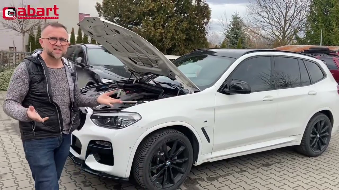 Rasowe BMW X3 G01 30i pozbawione wady jeździ na LPG po montażu inst. gazowej w@AbartAutoGazSerwis