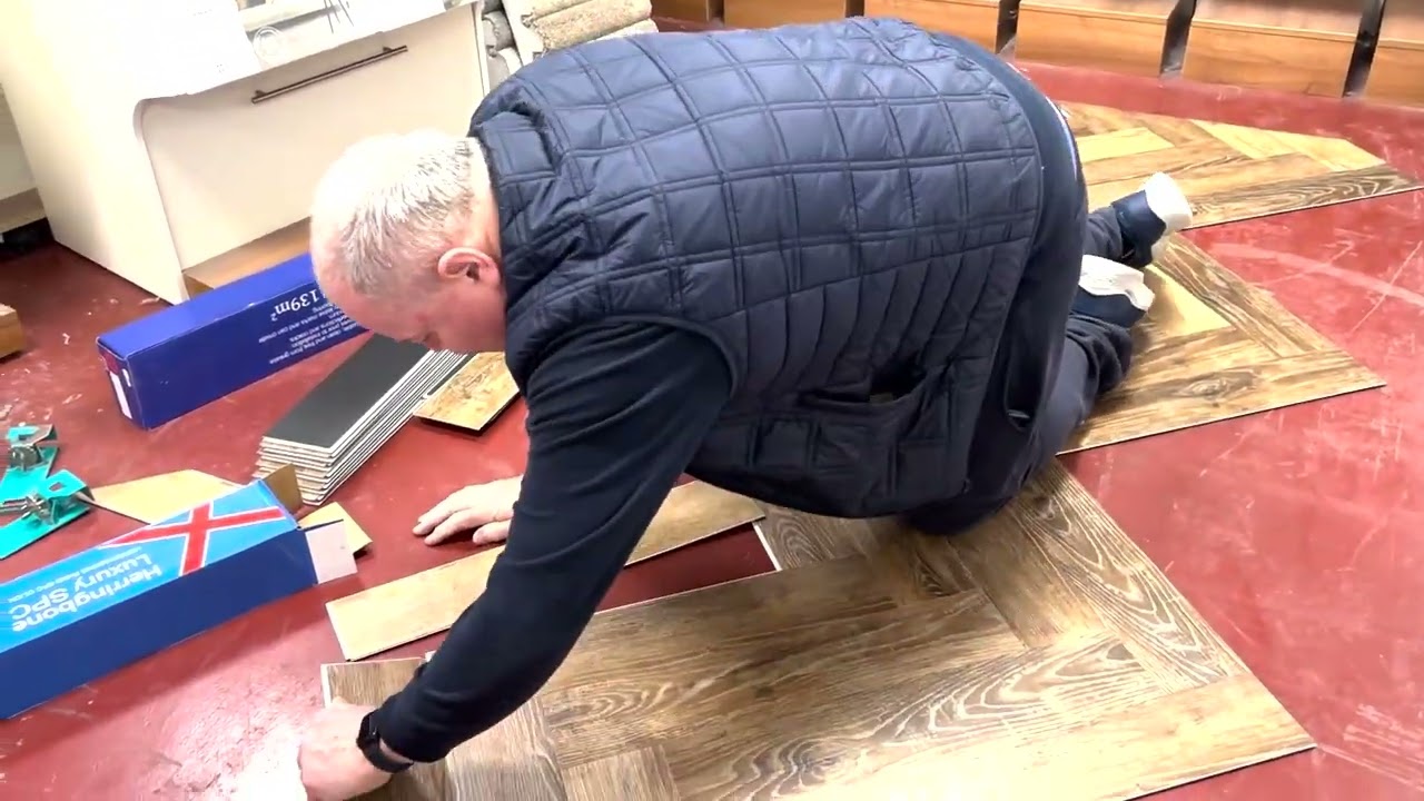 How to install Nordikka Bodo Herringbone Click Flooring
