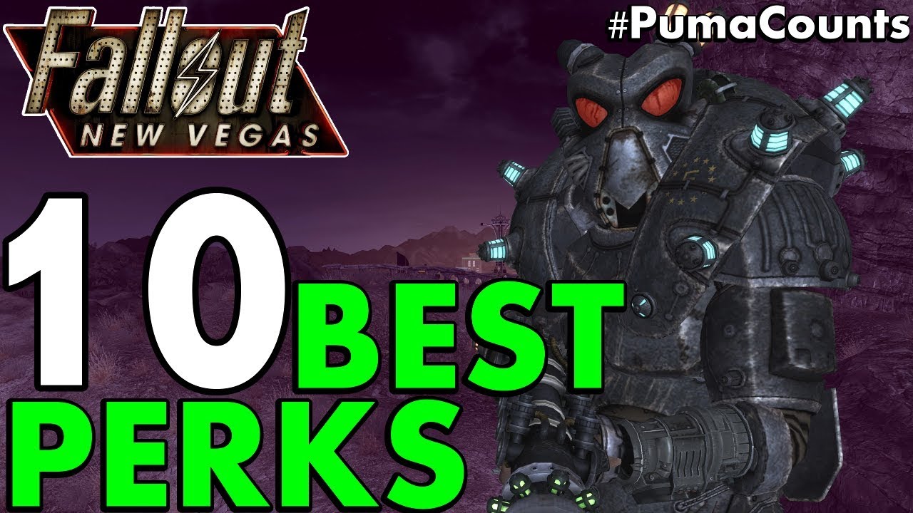 Top 10 Best Perks to Have in Fallout: New Vegas (Best Perks Guide) #PumaCounts
