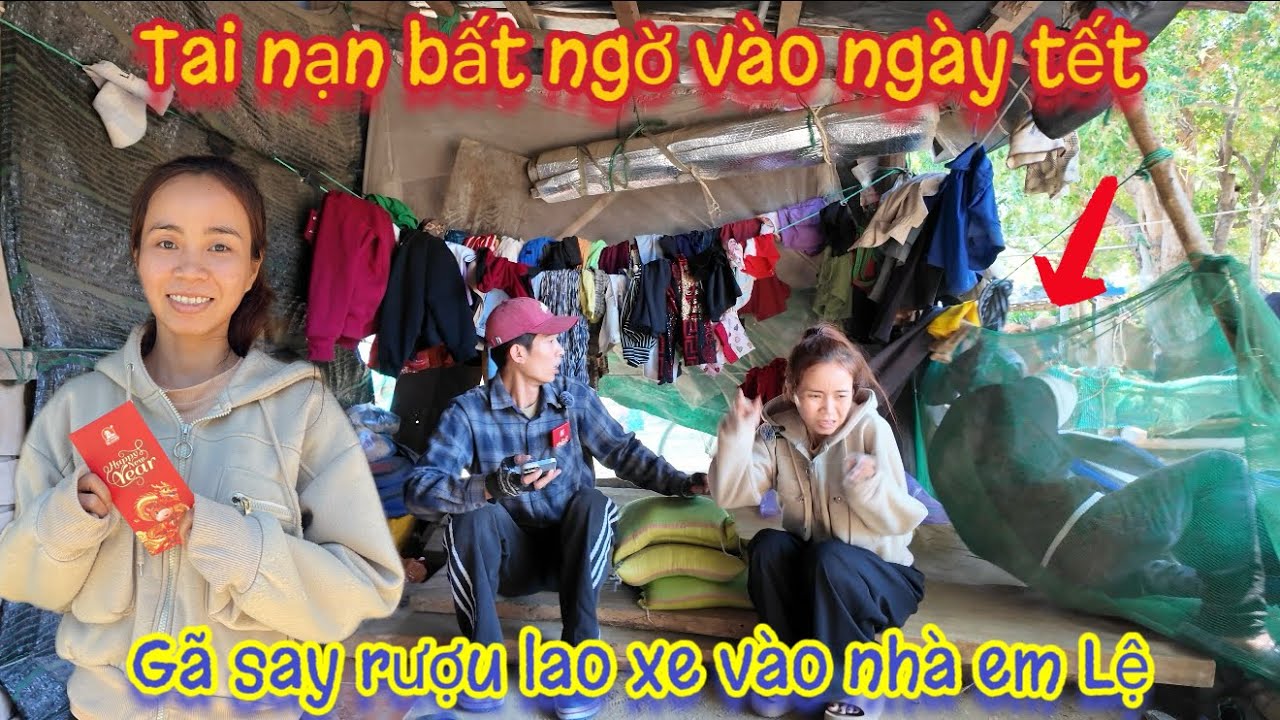 TAI NẠN bất ngờ vào ngày tết, người đàn ông say rượu lao xe vào nhà em Lệ | Tập 616