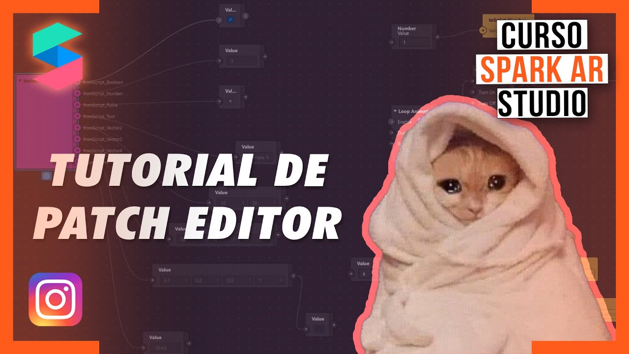 Cómo usar PATCHES en SPARK AR STUDIO |  Object tap - Mix patch - Animation