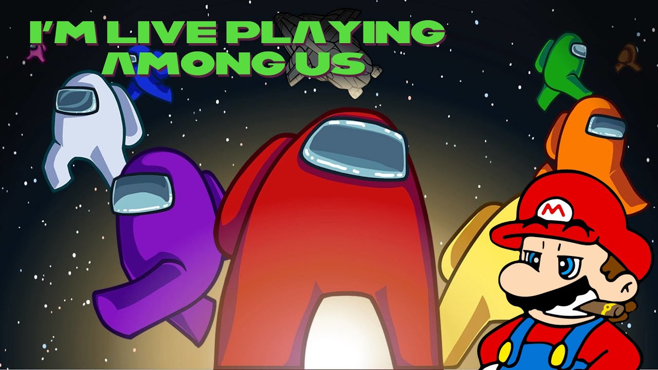 LIVE! Playing Among Us! Feat @deeandfaceyonyt