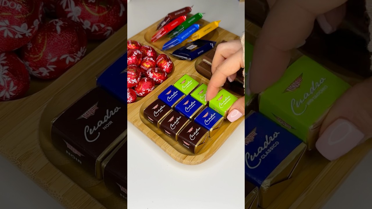 Filling platter with sweets | asmr #shorts #asmr