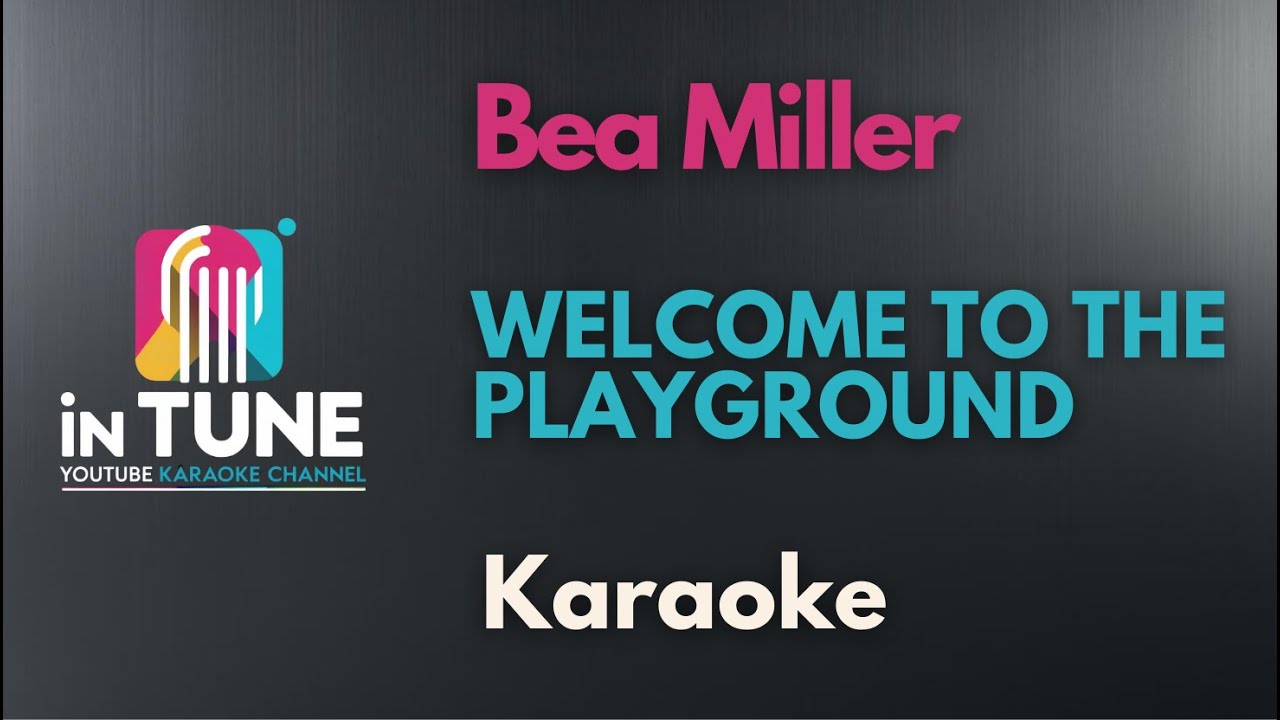 Bea Miller - Playground (Karaoke Version)
