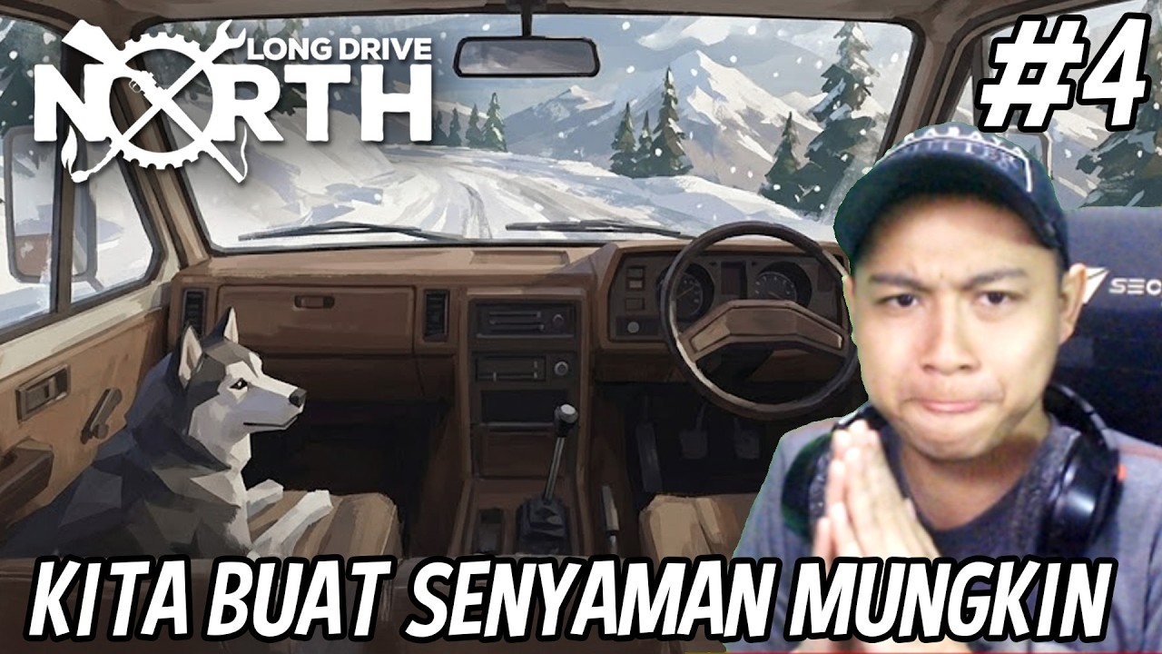 MENIKMATI HIDUP DIITENGAH KEJARAN BADAI KIAMAT | Long Drive North RV #4