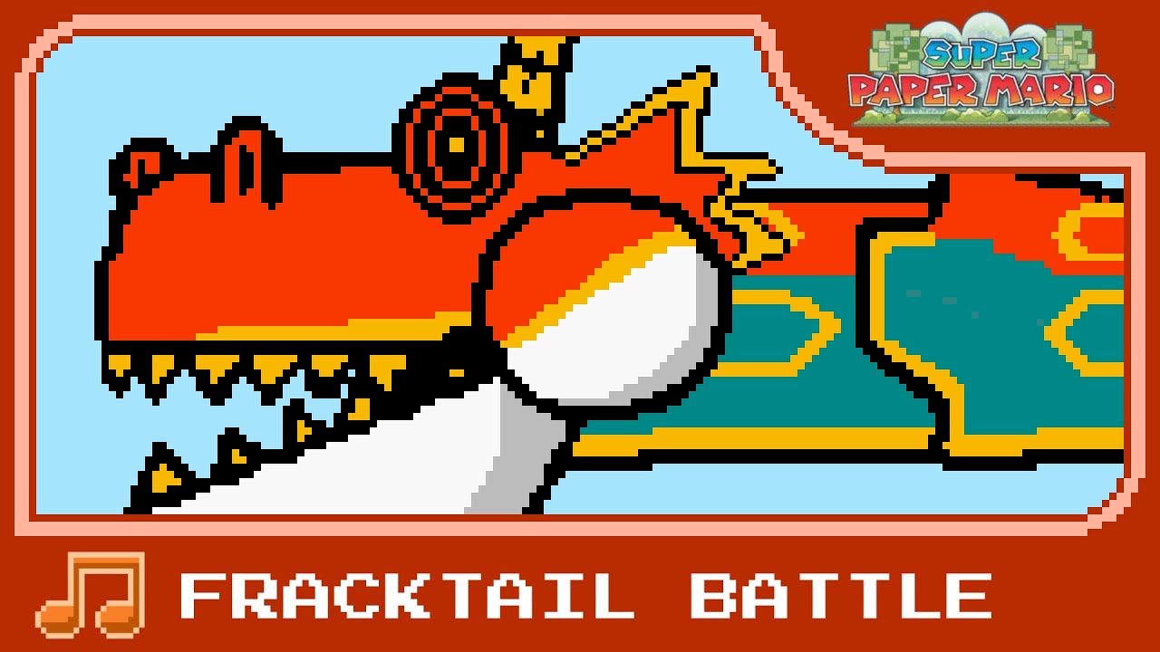 Fracktail Battle (8-Bit Cover) - Super Paper Mario