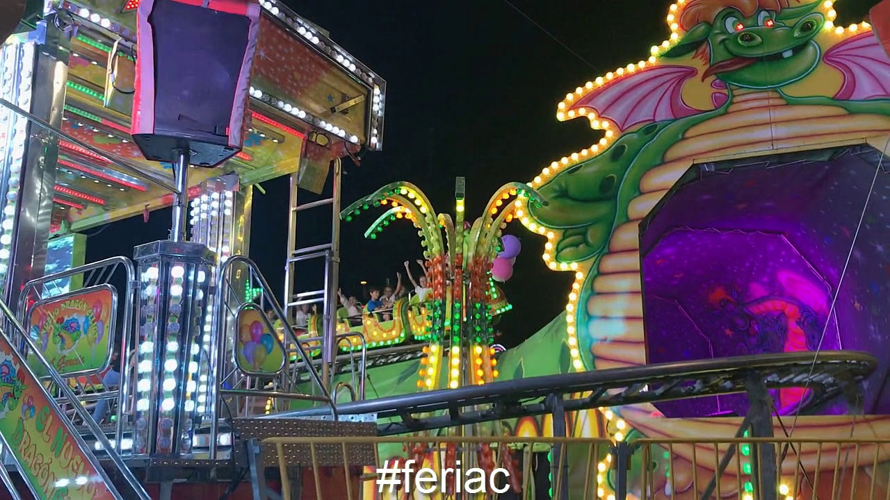 Atracción El Nuevo Dragón Eliot OFFRIDE Feria Málaga 2019