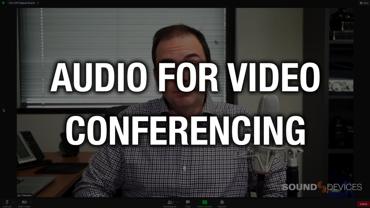 Audio for Video Conferencing