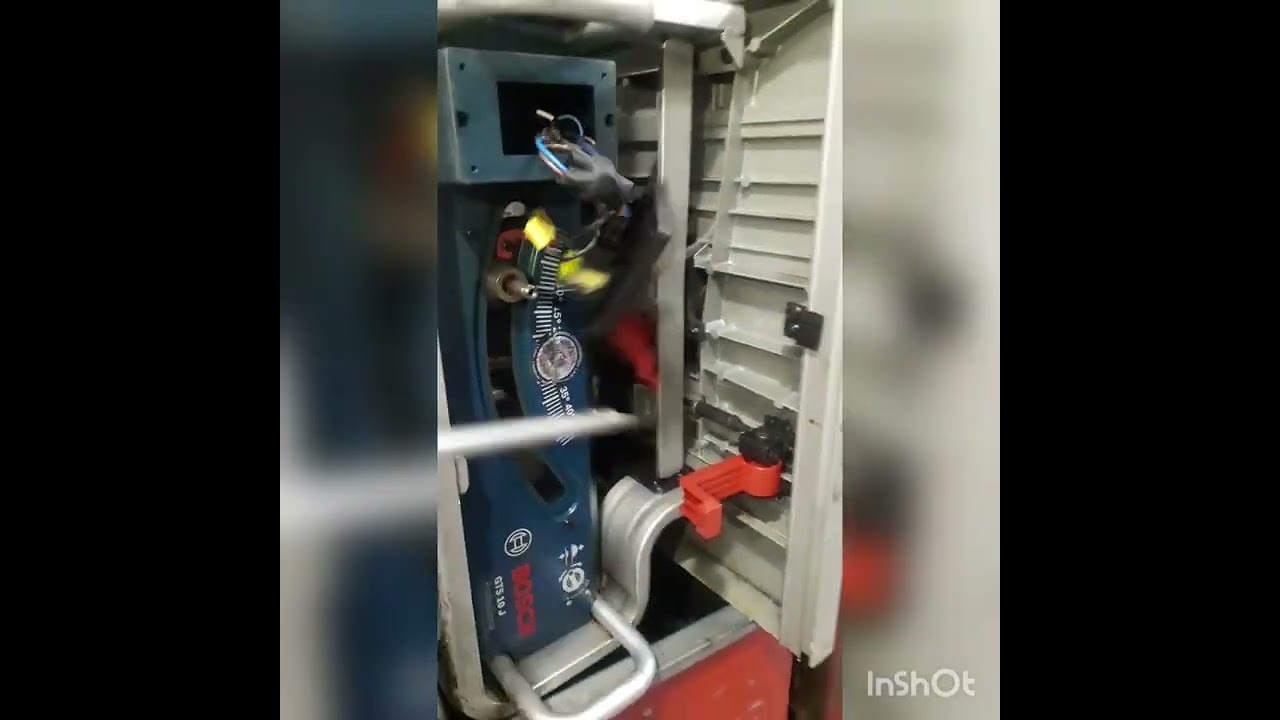 Mantenimiento completo y preventivo. Sierra de mesa BOSCH INDUSTRIAL GTS10J ⚡