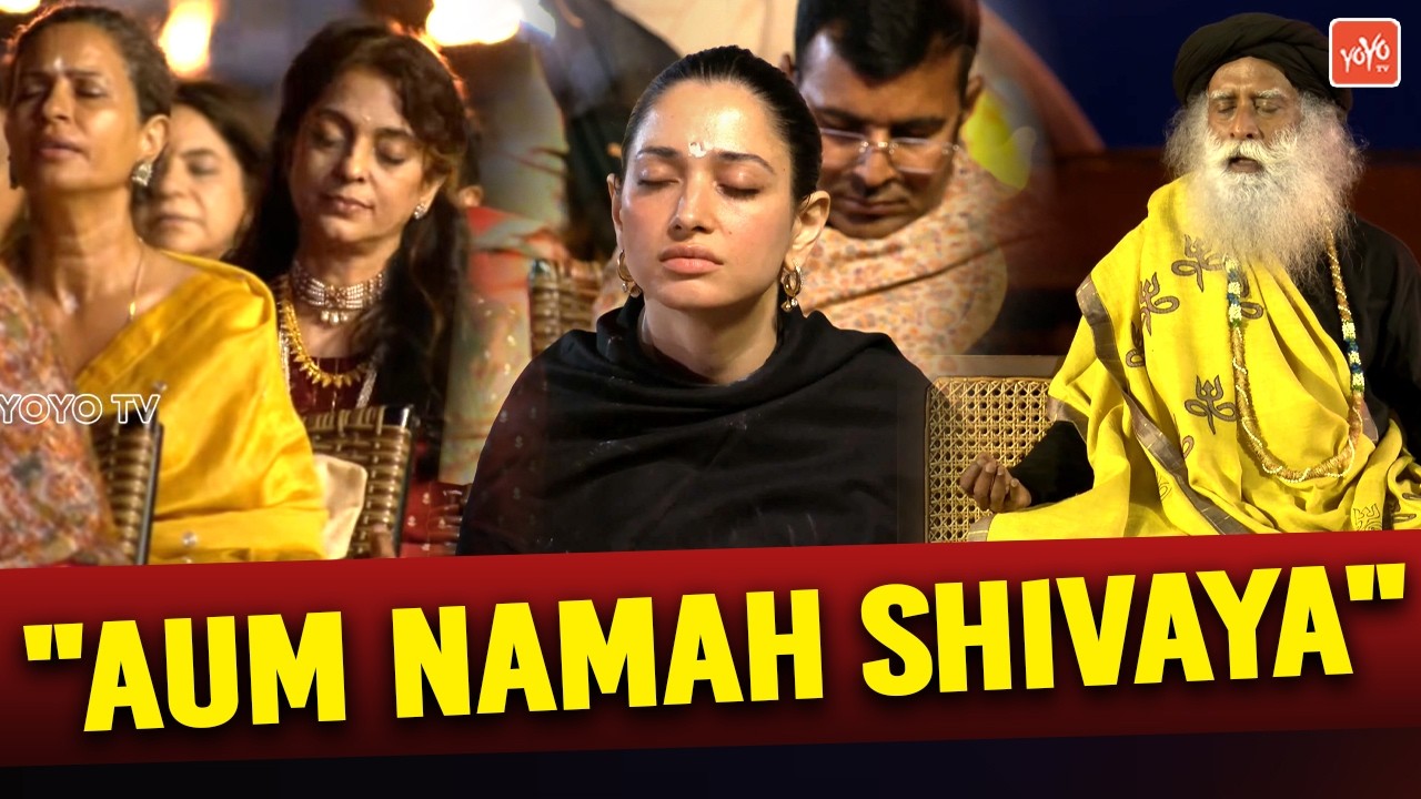 Aum Namah Shivaya Chant With Sadhguru | Midnight Meditation | Maha Shivaratri 2024 | YOYO TV