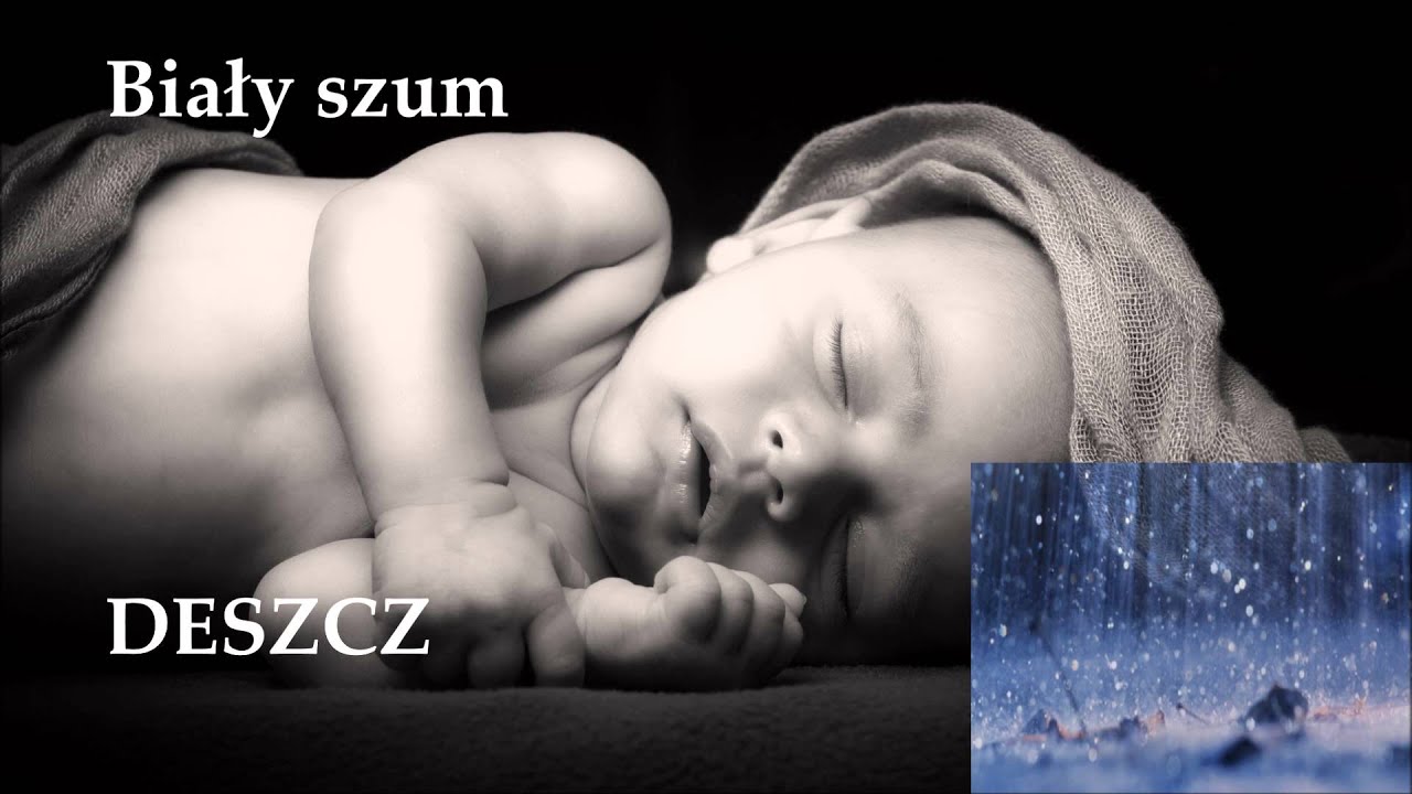Biały szum ☽ DESZCZ ☽ Dźwięk pomagający zasnąć. Usypianie dziecka. Baby sleep