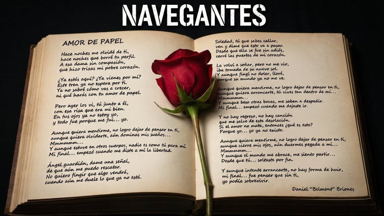 AMOR DE PAPEL - NAVEGANTES