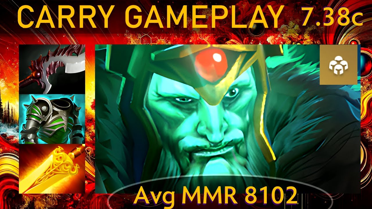 ⭐ 7.38c Wraith King |K+A-D - 42 KP - 77%| Carry Gameplay - Dota 2 High MMR