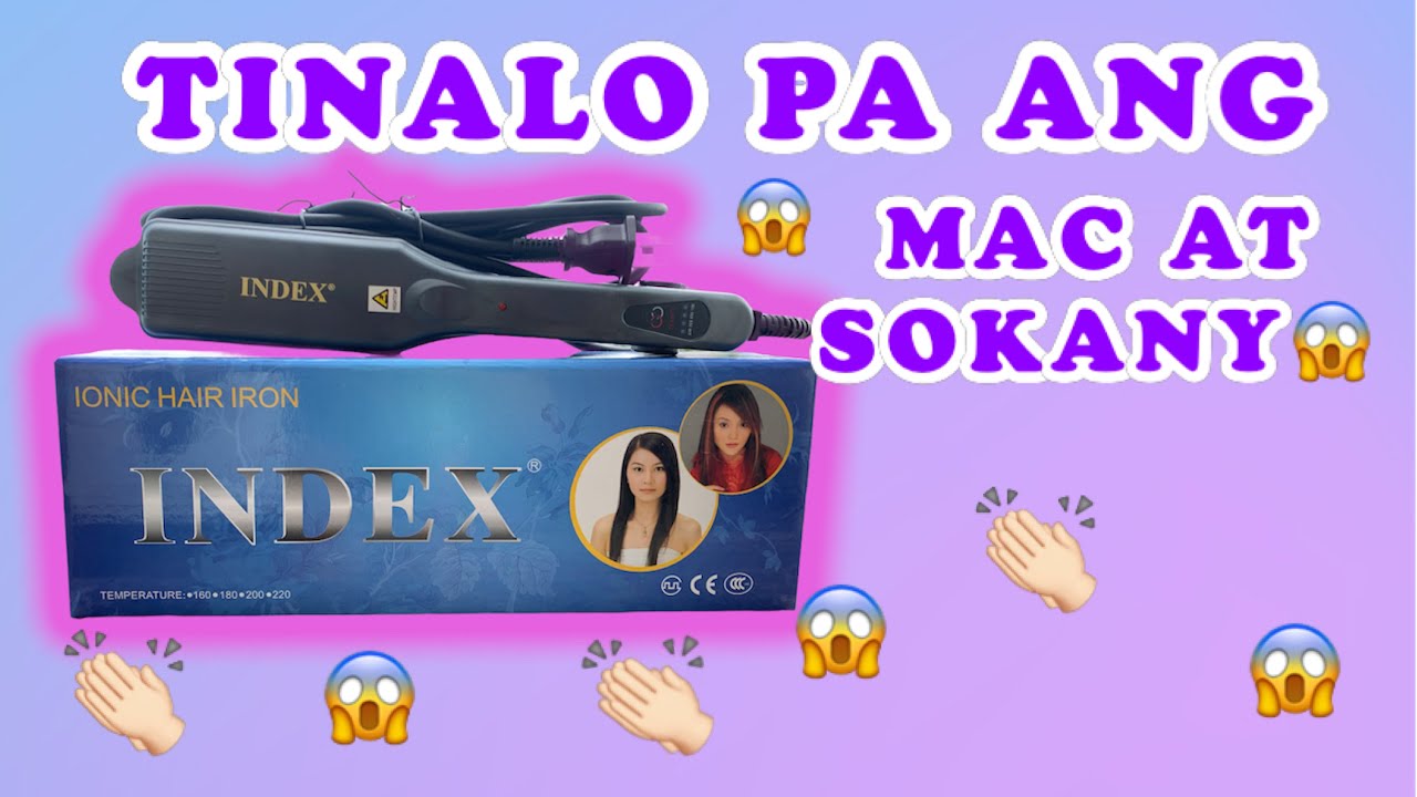 ANO ANG MAGANDANG PLANTSA NA PANG REBOND | INDEX HAIR IRON?