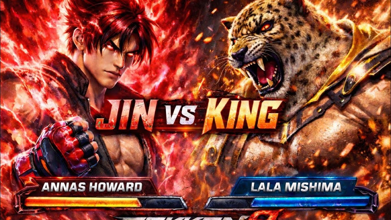Crazy FT5! Annas Howard(Jin) VS Lala Mishima(King)