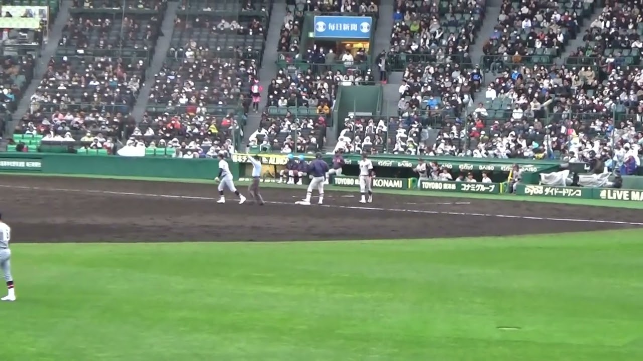 2023_0321）慶応×仙台育英（9回以降）（The 95th National Invitational High School Baseball Tournament）
