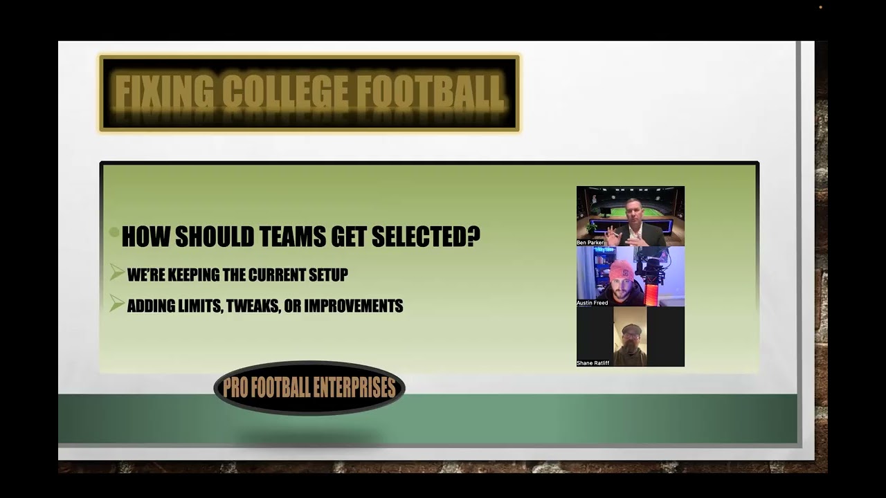 Fixing College Football Episode 2: How Teams Should Be Selected for the Playoffs