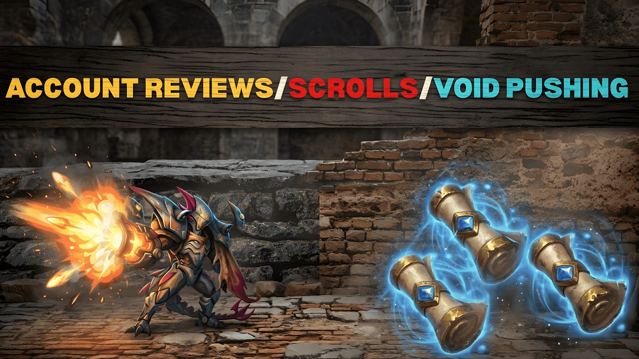 Account reviews, Scrolls and Void campaign