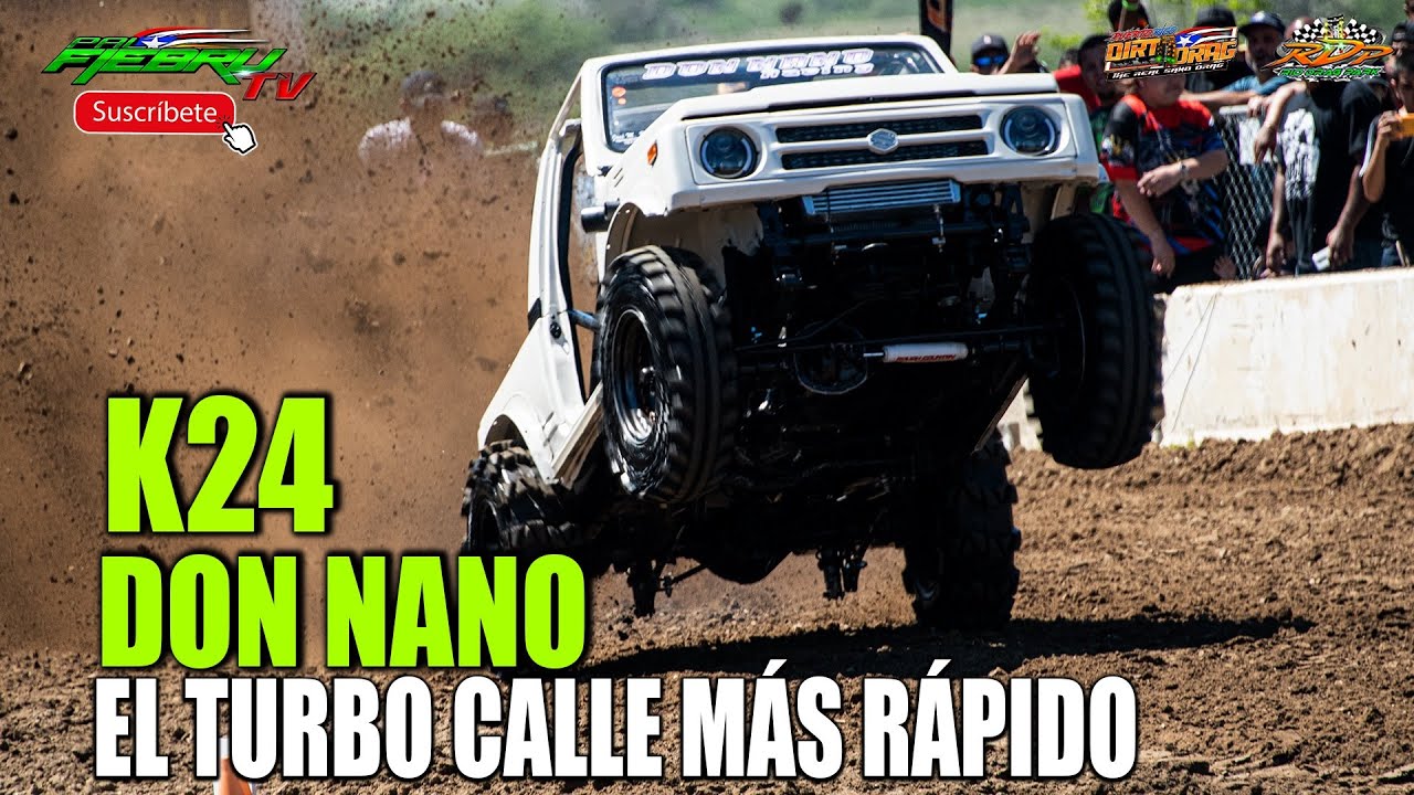 Samurai Honda K24 l Don Nano el Turbo Calle más rápidol El 1ro en los 3 segundos | PalfiebruTV