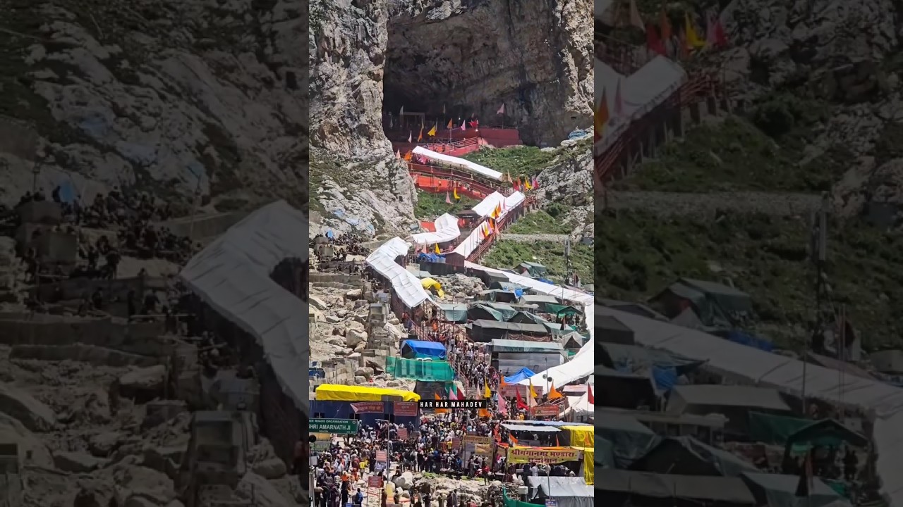 Amarnath Darshan 2025 Today Live Darshan Amarnath Yatra 2025 #shorts
