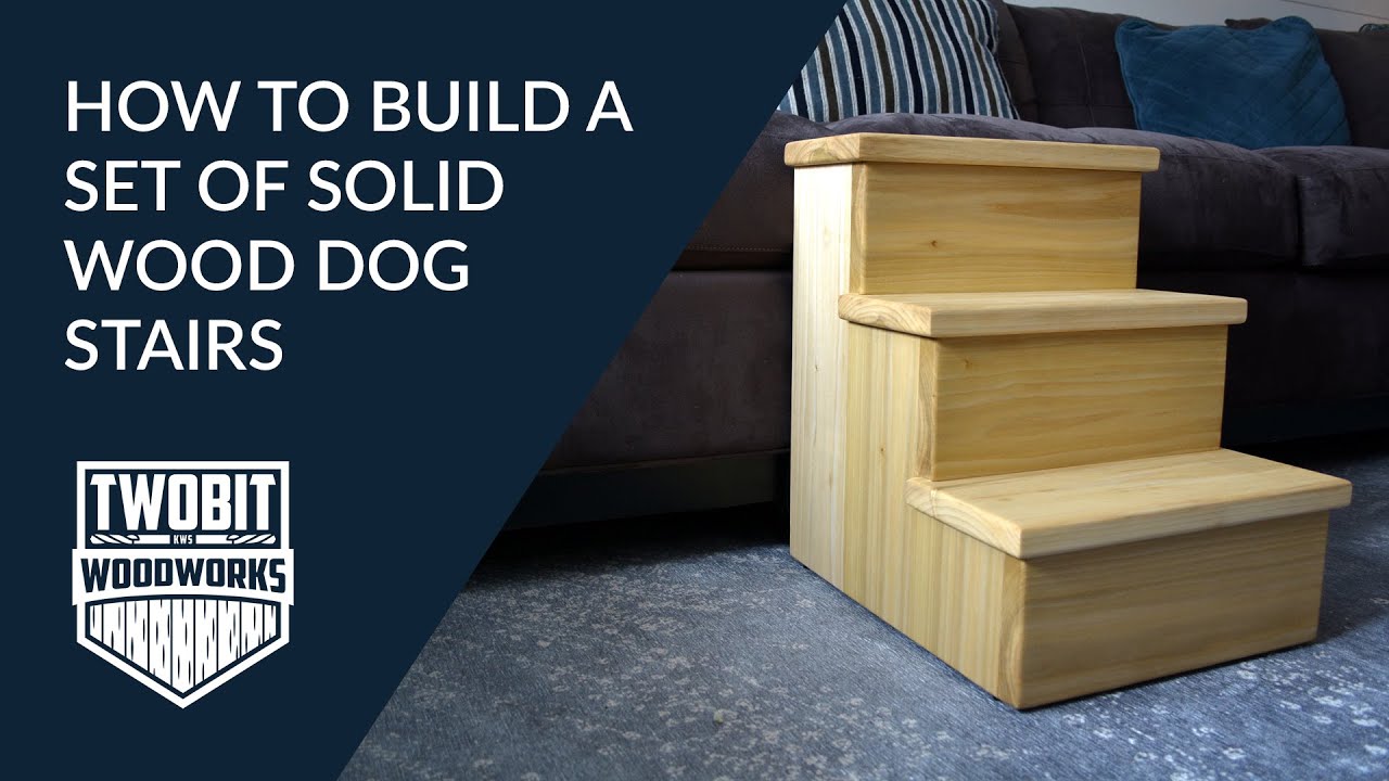 How To Make Dog Stairs | DIY Woodworking