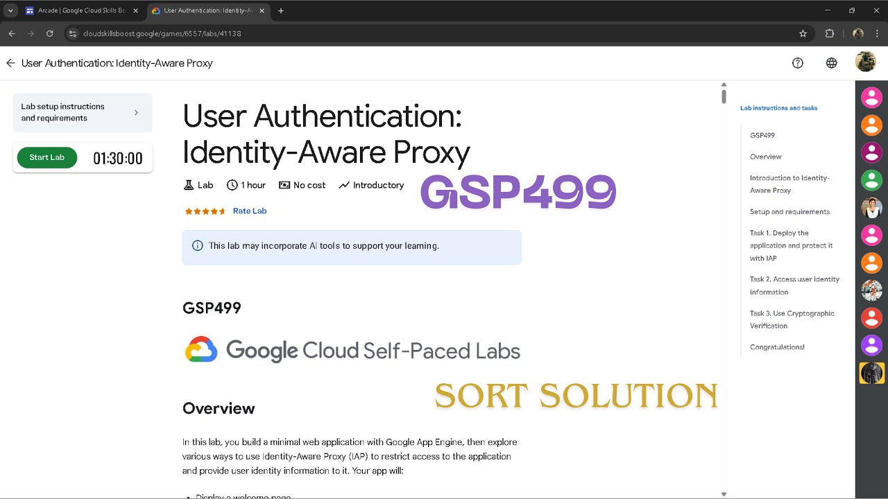 User Authentication: Identity-Aware Proxy || GSP499 || #arcade #arcadegames