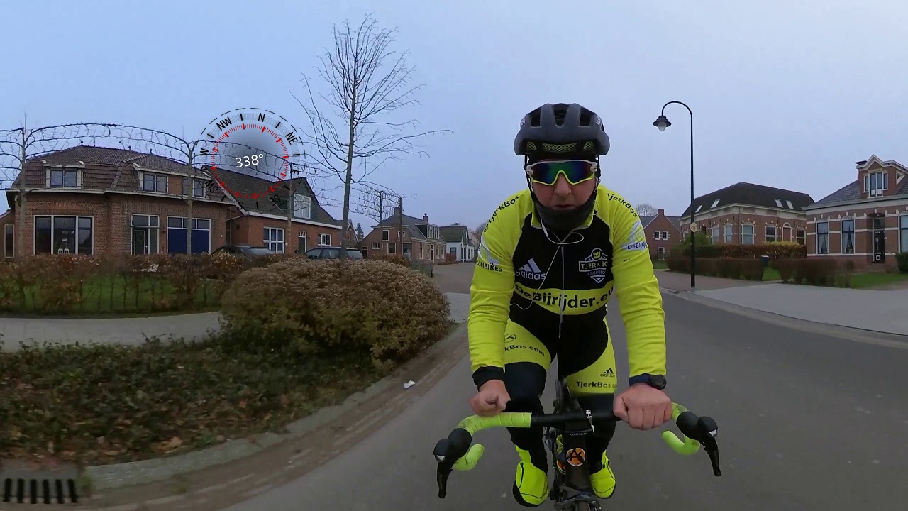 360 graden film / deBijrijder.eu / #Leermens - 't #Zandt - #Zijldijk, einde links