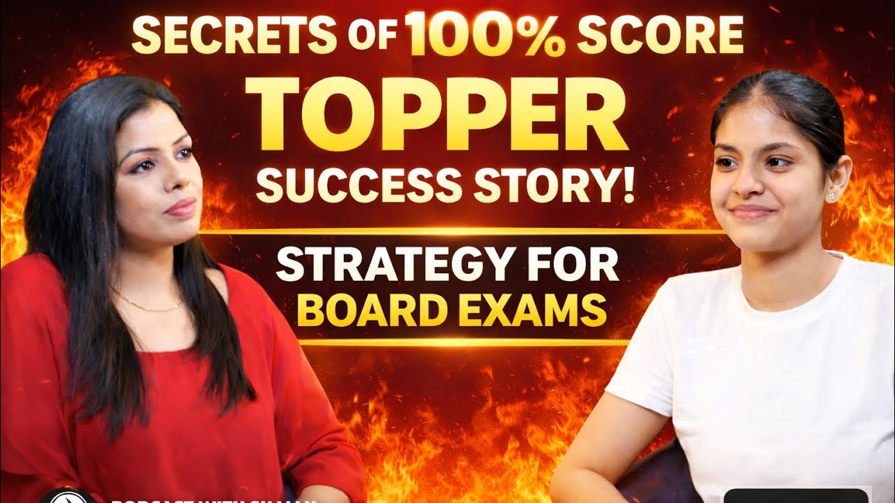Scoring 100%: Sristi Sharma  Journey to the Top of CBSE Class 10 @Podcast with Shallu #CBSETopper