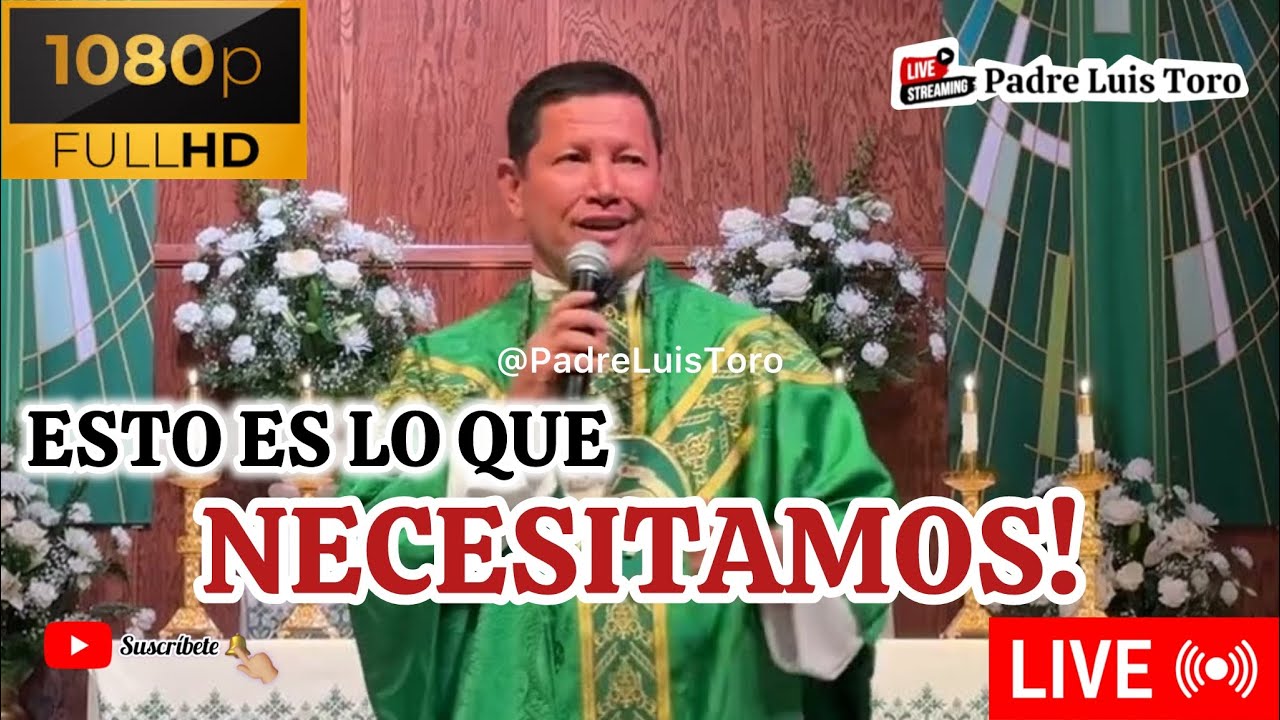 🔴EN VIVO DESDE Maricopas ARIZONA! ¿Cómo ADQUIRIR la FE? Padre Luis Toro /133-25
