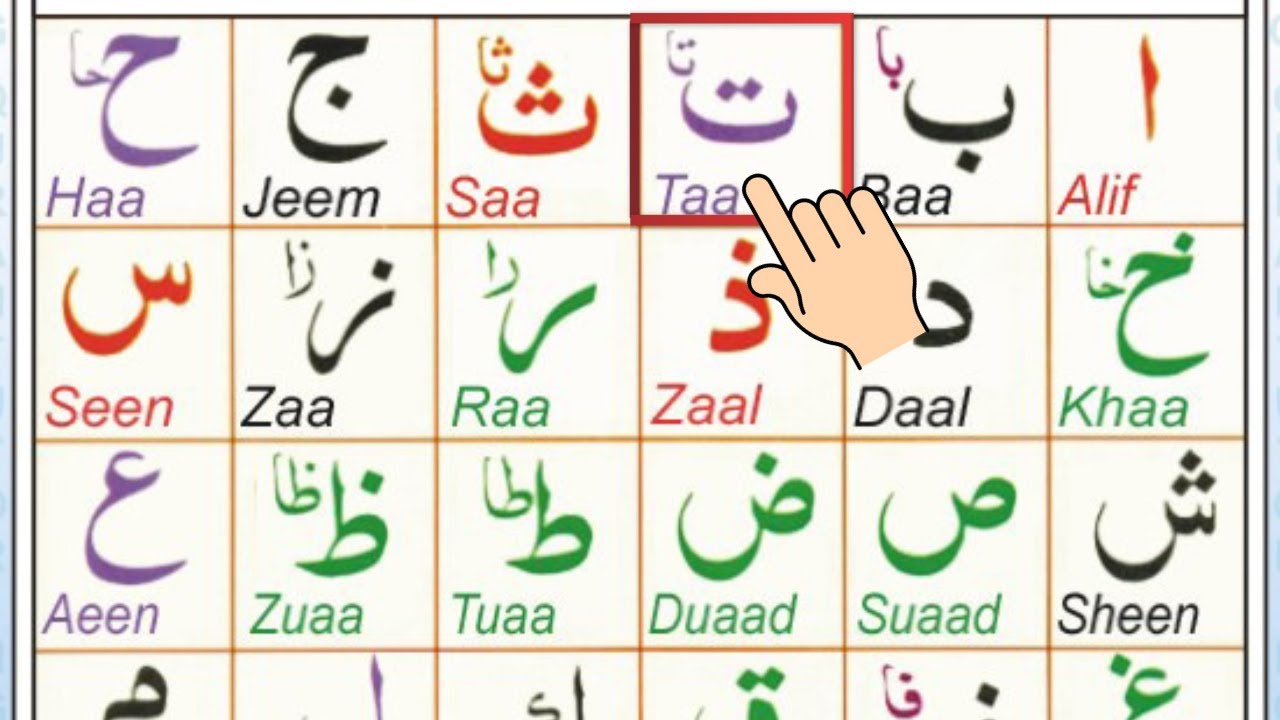 Quran | Alif Baa Taa | Arabic Alphabets | Noorani Qaida Lesson 1 | Learn Epi 1416 | Arabic Beginner