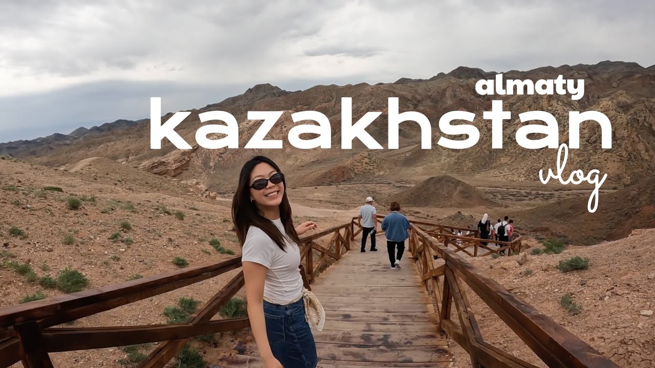 visiting almaty, kazakhstan for the first time (Charyn Canyon, Kolsai Lake, Kaindy Lake and more) 🇰🇿