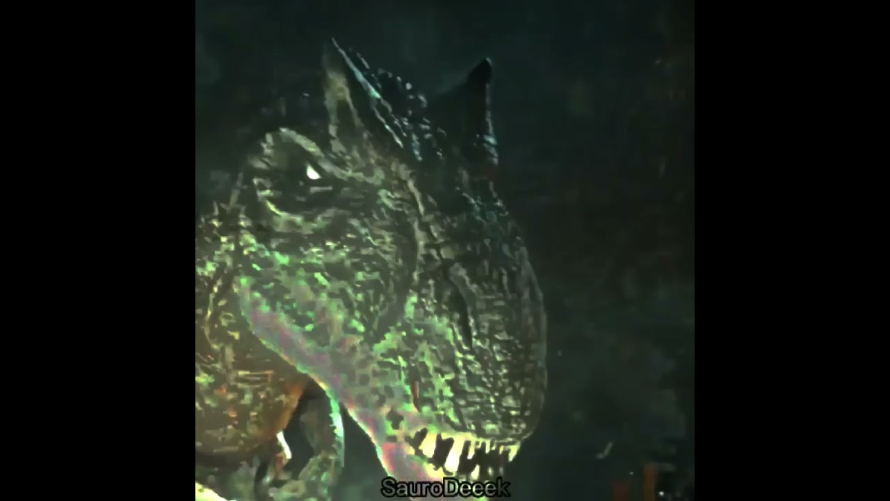 Allosaurus Big rock vs Indoraptor #shorts #jurassicworld
