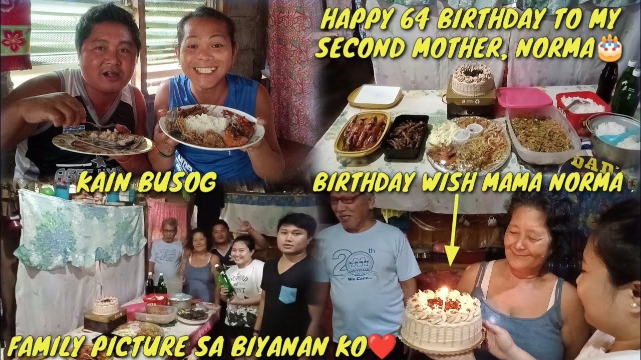 HAPPY 64TH BIRTHDAY MY SECOND MOTHER | MY BIYANAN.#tashielipsvlog #ofw