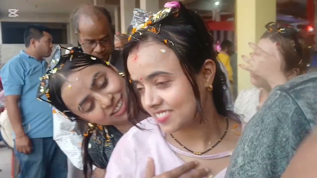 Naya brindaband ma phool ko holi ❤️
