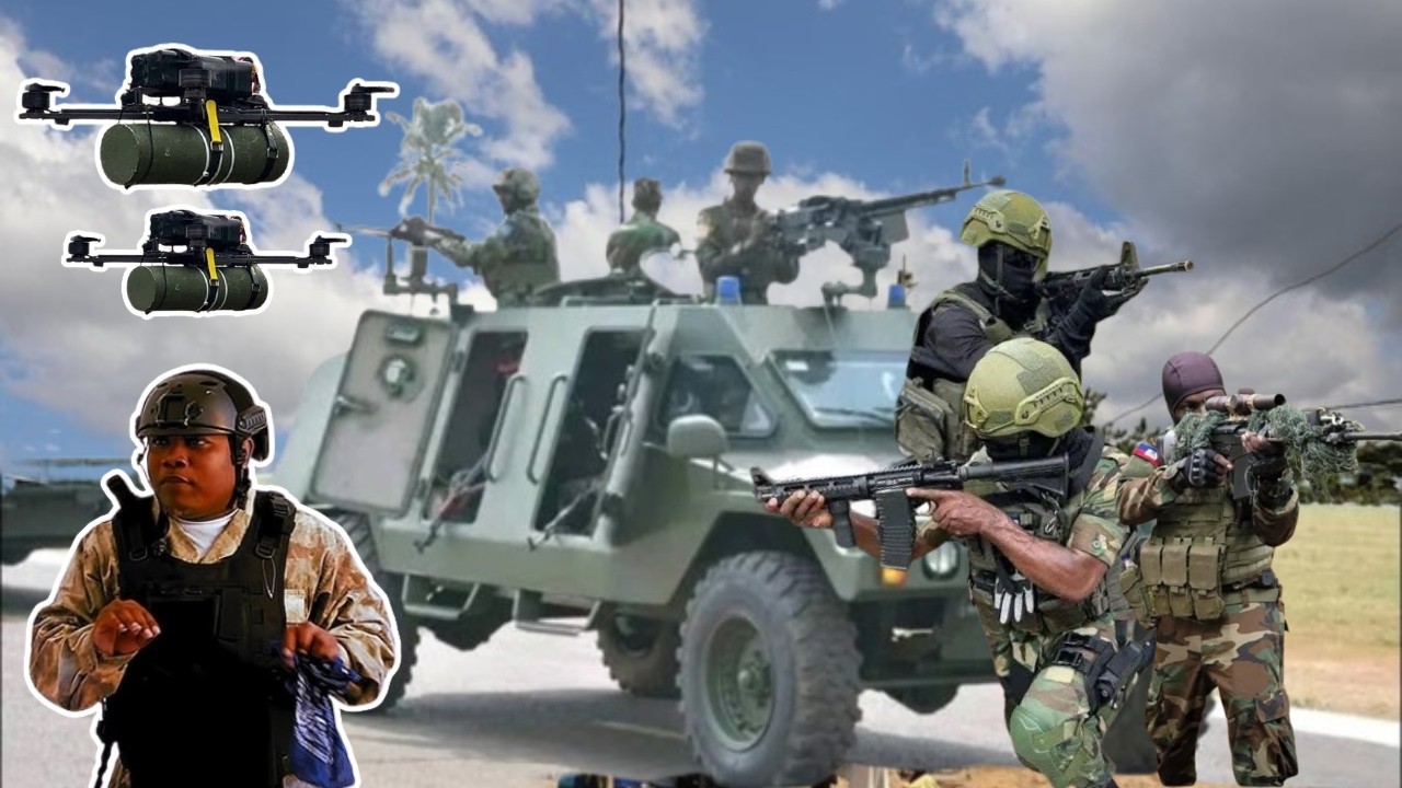 IZO Jwenn Bagay Nan Vilaj De Die Drone Touye Bandi Tonbe Papil Papakét Nan Kè Kapital la Polis Sakaj