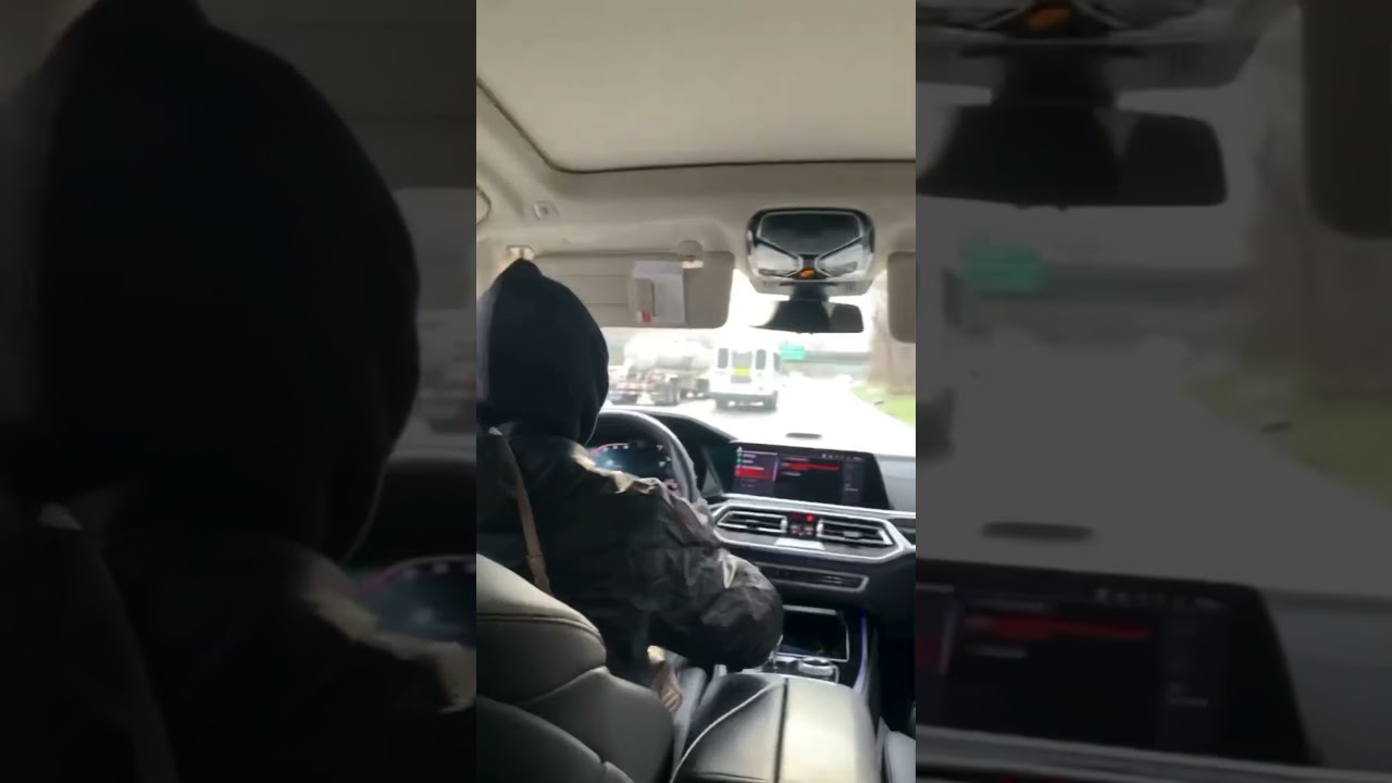 POLICE CHASE GETAWAY🆘🤣💨 #newarknj #bringithome