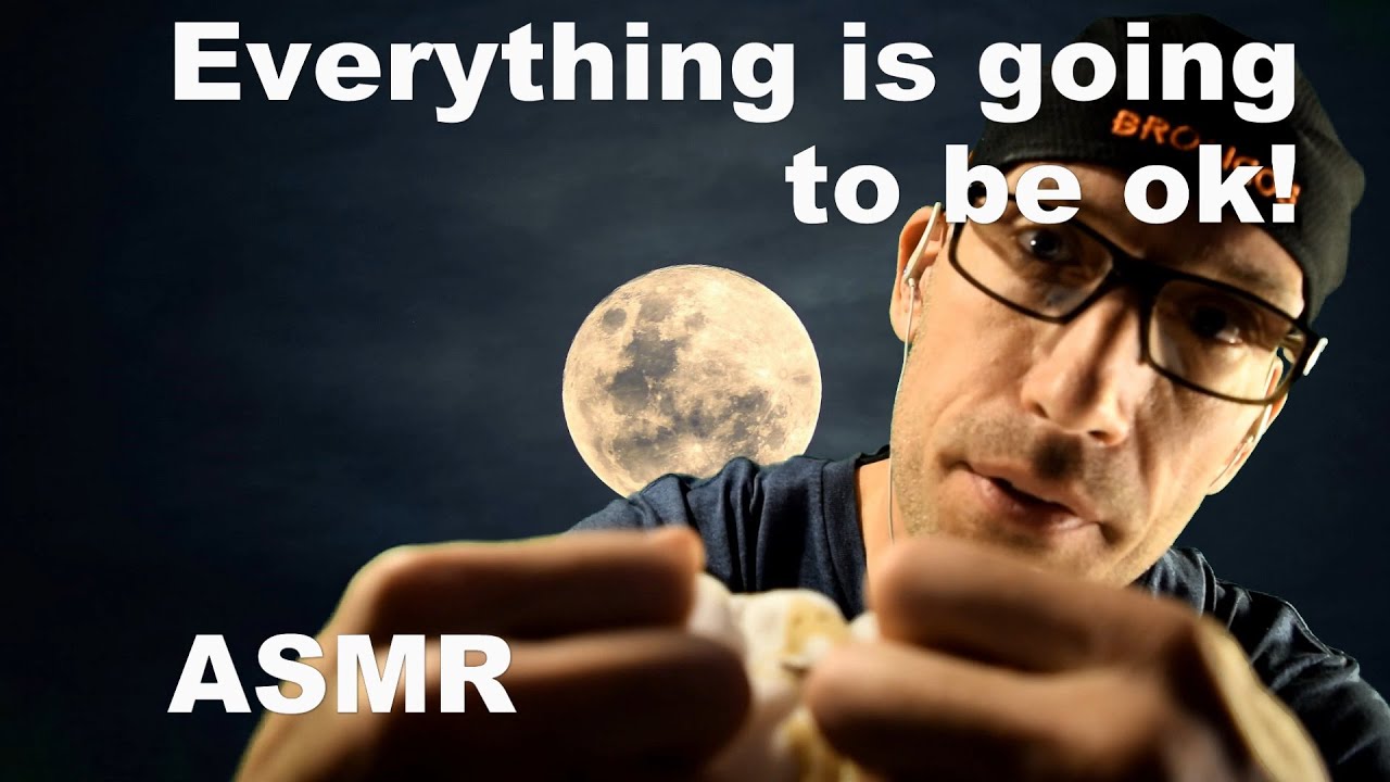 Everything is going to be ok - ASMR scalp massage, brushing, whispers