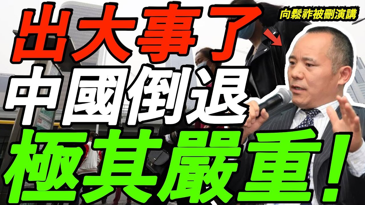 【墙内被删】向松祚：极其严重！中国经济问题巨大，中美脱钩！超6000万人吃皇粮，企业遭打压，一切都在倒退！