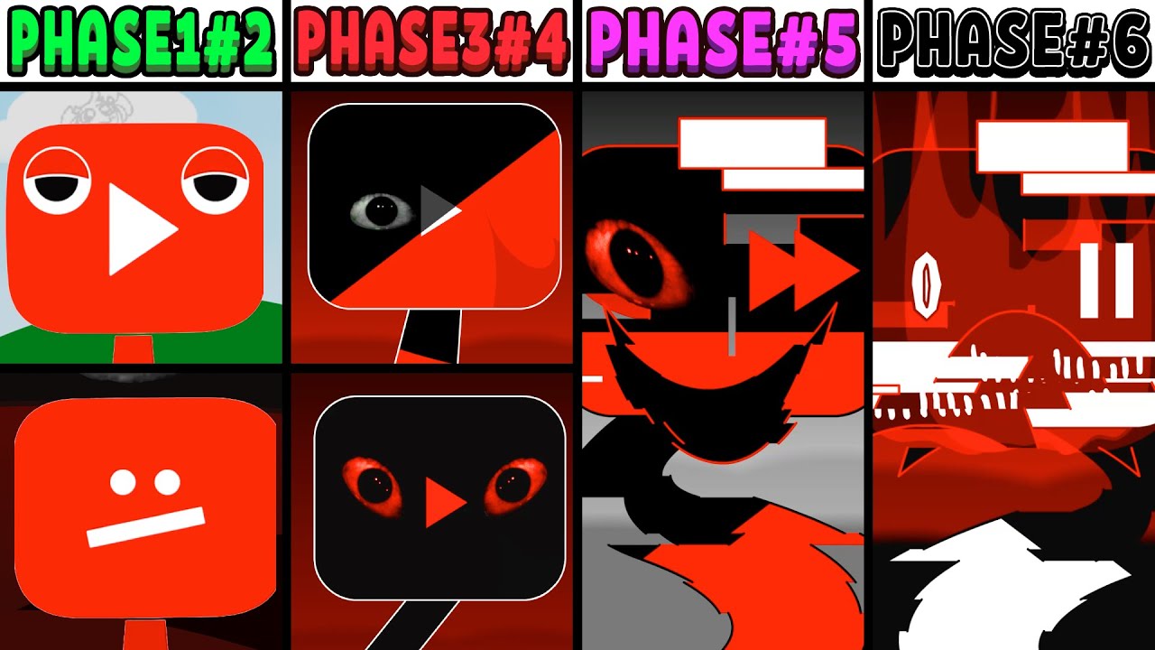 All Phases in New Incredibox Sprunki Oc of YouTube 2: From Phase 1 to Phase 6