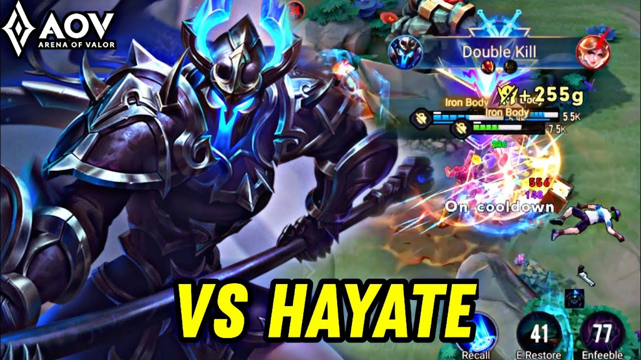 AOV : TAARA GAMEPLAY | VS HAYATE - ARENA OF VALOR LIÊNQUÂNMOBILE ROV