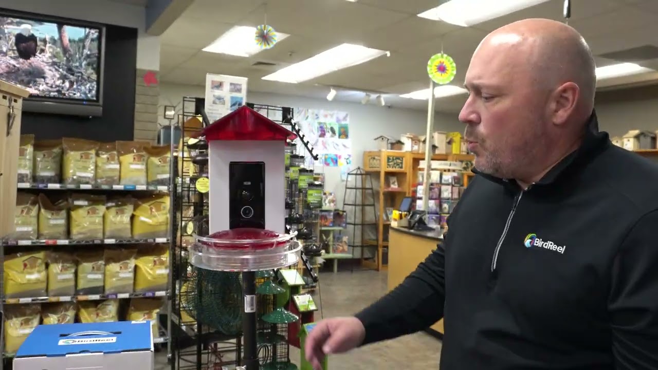 BirdReel Smart Bird Products - Mounting Options with Wild Birds Unlimited APS Pole Systems