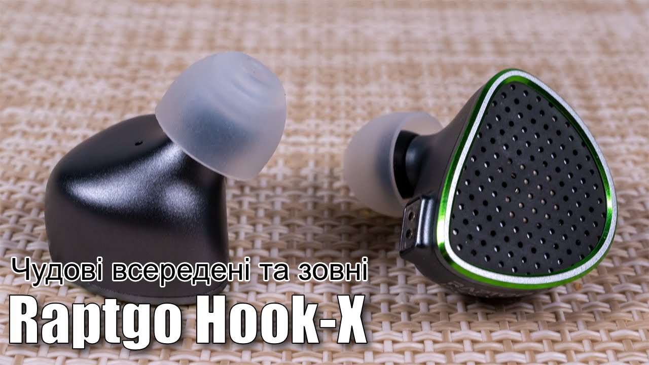 Огляд гібридних навушників Raptgo Hook-X