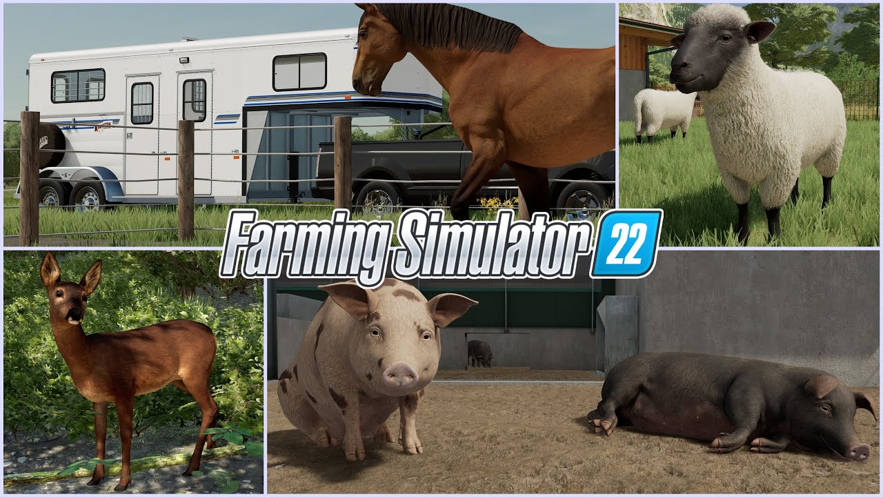 EVERYTHING WE KNOW ABOUT ANIMALS IN FARMING SIMULATOR 22!